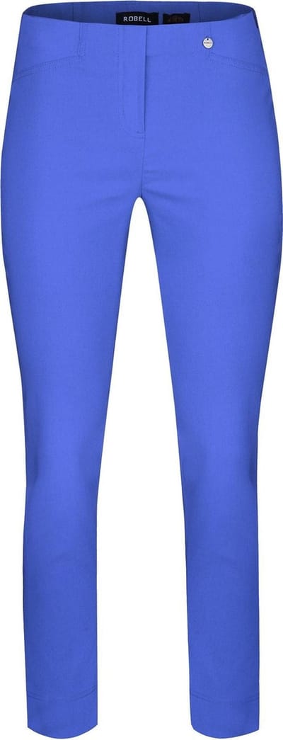 Robell Comfort 7/8 Stretch Broek - Rose 09 - Blauw - EU42