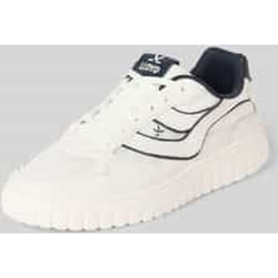 Sneaker van een mix van leer en textiel model 'TORO WAVE'