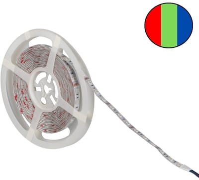 Dimbare LED Strip RGB 120 LEDs/m 12VDC IP65 5M - Kanlux