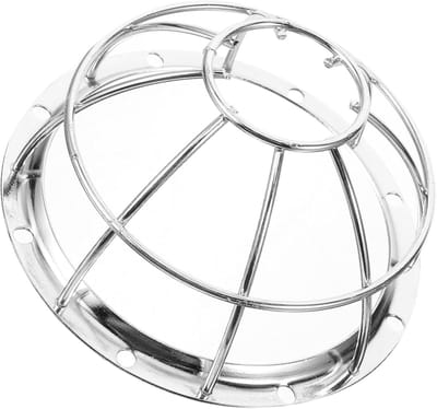 Detector Beschermkap - Alarm Kap - Veiligheid Verhoging - Explosieproof Gaas - 13 x 7 cm - Zilverkleurig