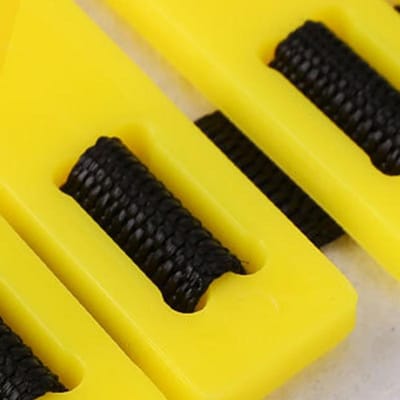 Trainingsladder Nylon Touw PP Touw Verstelbare Afstand Snelheid Voetwerk Oefenmateriaal 4m   13.12ft 8 Sporten yellow