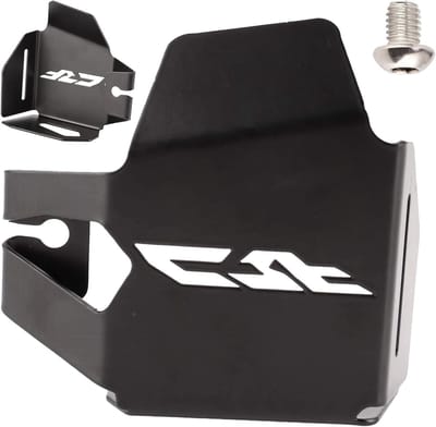 Beschermende Cover voor Remvloeistofreservoir van Motoren - Geschikt voor CRF1000L/CRF1100L Africa Twin, Roestvrij Staal, Duurzaam en Waterdicht