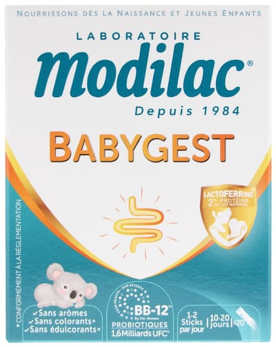 Modilac Babygest 20 Sticks