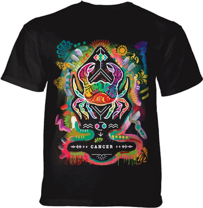 T-shirt Russo Cancer Black KIDS S