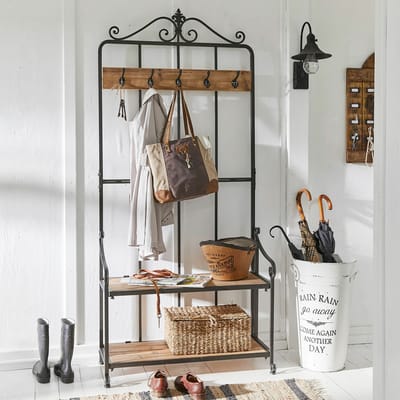 LOBERON Garderobe Sussy zwart/bruin