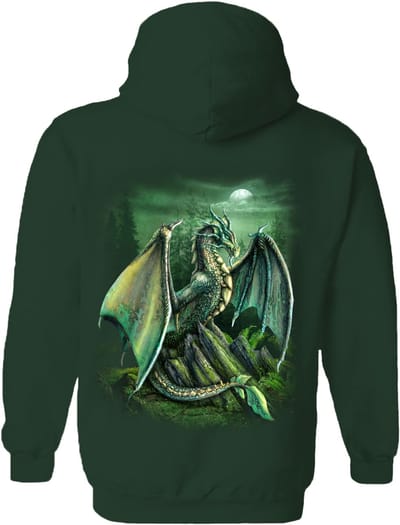 Draak Garwin Dragon The Coloured House Hoodie M