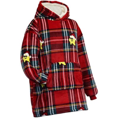 Unique Living - Hoodie Xmas Lucy - 70x50x87cm - Rood