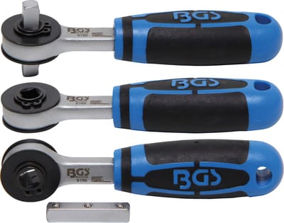 BGS Doorsteek ratelsleutel 1/4