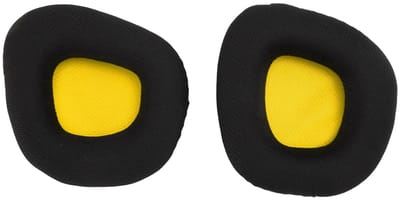 Dailygoods - 2 stks Vervanging Oor Pads voor Void Draadloze voor Void USB voor Void Pro USB, Geluidsisolatie Hoofdtelefoon Kussens, Ademend Mesh Eiwit Lederen Zachte Headset Oorkussens