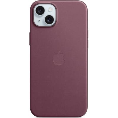 Apple FineWoven Case with MagSafe geschikt voor iPhone 15 Plus - Mulberry