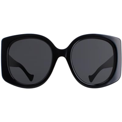 Gucci GG1257S 001 zwart grijze zonnebril