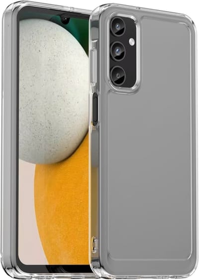 Clear TPU Bescherm-Hoes Cover Skin geschikt voor Samsung Galaxy A15 Transparant