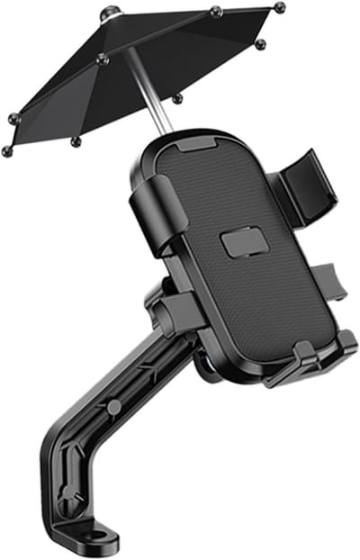 Telefoonhouder op het stuur, fietshouder voor mobiele telefoon | Verstelbare fietstelefoonhouder - Flexibele motorfiets telefoonhouder