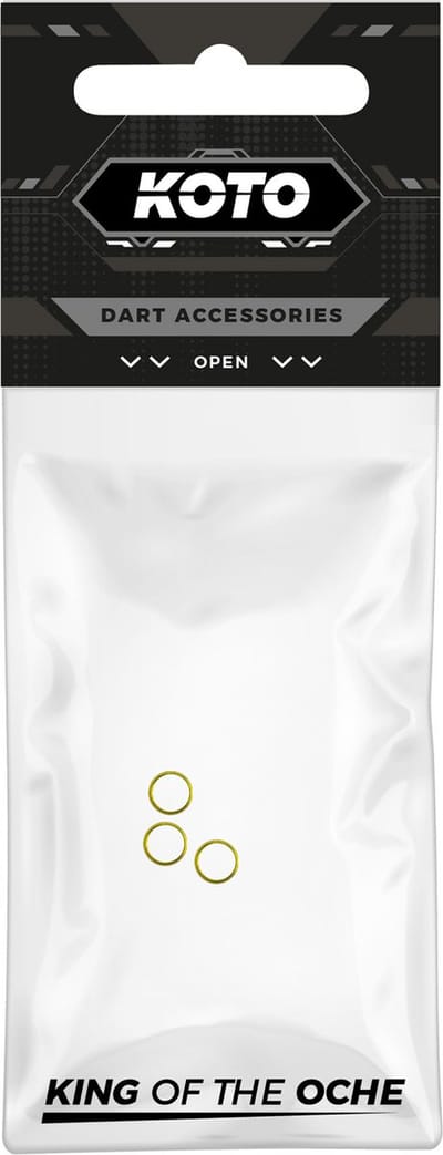 KOTO Aluminium Flight Lock Rings Gold