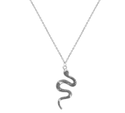Cabantis Slang Ketting-Ketting Dames-Ketting Heren-Cadeau Voor Vrouw-Cadeau Voor Man-Sieraden-Zilverkleurig