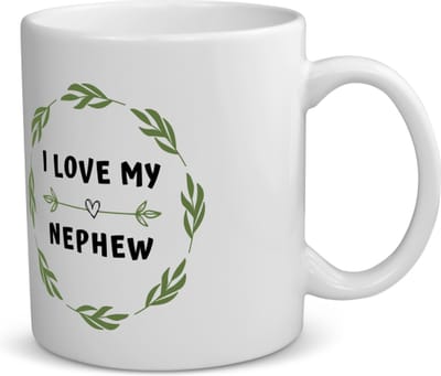 Akyol - i love my nephew koffiemok - theemok - Neef - liefste neef - verjaardag - cadeautje voor neef - neef artikelen - kado - geschenk - 350 ML inhoud
