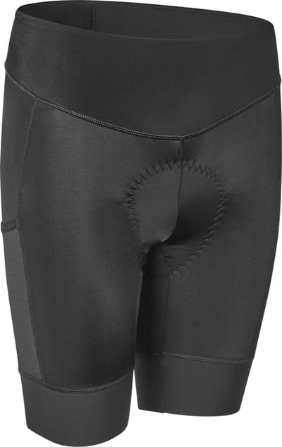 GripGrab - W's RIDE Korte Fietsbroek met Zeem zonder Bretels voor Dames Wielerbroek Fiets Shorts - Zwart - Vrouwen - Maat XL
