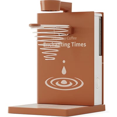 Cafetière goutte à goutte automatique/manuelle, réservoir d'eau détachable de 300ml, température constante, en forme de livre US Plug café