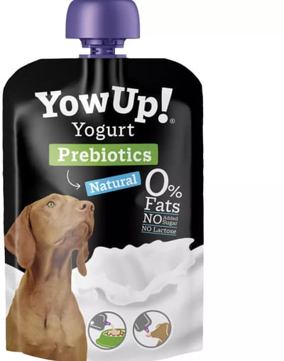 YowUp! Yogurt Dogs Natural Prebiotics - lactosevrije yoghurt met probiotica voor honden - 115 gram