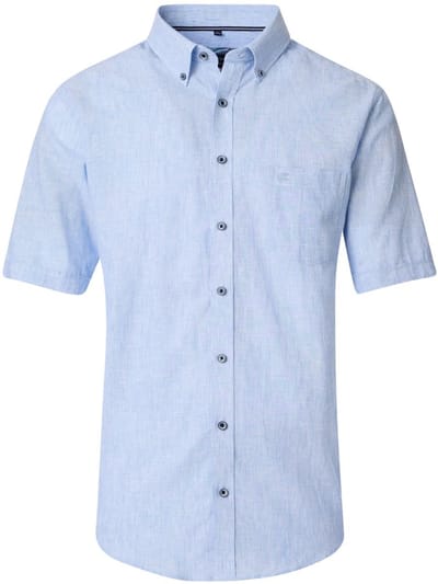 Casa Moda Casual Overhemd Korte Mouw Linnenmix 954457100-100 - XL