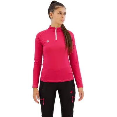 Izas Isar W T-shirt Met Lange Mouwen Roze L Vrouw