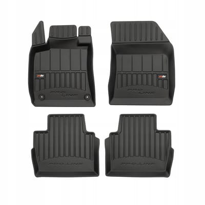 FROGUM PROLINE 3D Set - Rubberen Automatten + Kofferbakmat - Geschikt voor PEUGEOT 508 II Liftback (vanaf 2018) - Zwart