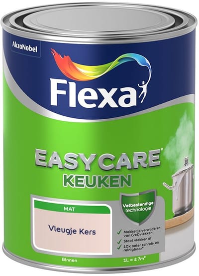 Flexa - Easycare Keuken - Vleugje Kers - Mengverf - 1 L