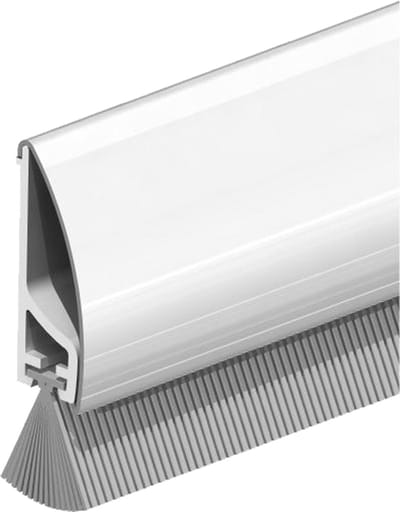 Dorpelstrip 100 cm met Borstel voor Kier tot 20 mm | Per Stuk