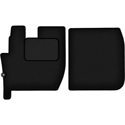 Wielganizator WLG-CARLUX Serie - Velours Automatten - Zwart - Voor Ford F-MAX (2018-)