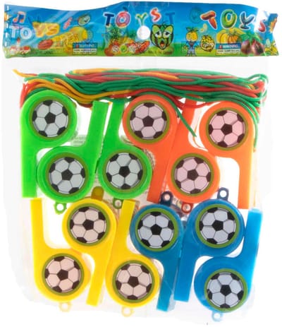 Jono Toys - Football whistles 12 pcs.