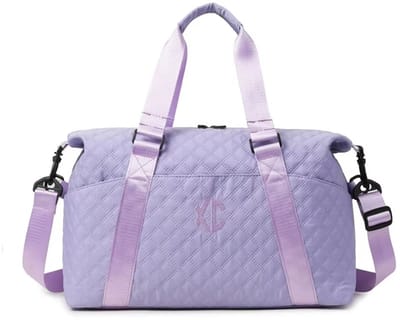 Sjtoer® Paarse (Lila) Reistas dames - vliegtuigtas - handbagage vliegtuig - sporttas - Weekendtas - Vliegtuigtas - Handbagage vliegtuig - Sjtoer