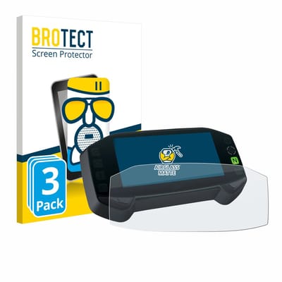BROTECT - Screenprotector voor Suzuki DR-Z4S 2025 - Folie Beschermfolie Beschermglas matte 3 Stuks