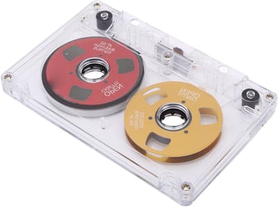 Cassettebandje - Opnameband Metaal - Muziek Opnemen - Dubbelzijdige Opname - 50 Minuten - Zilver