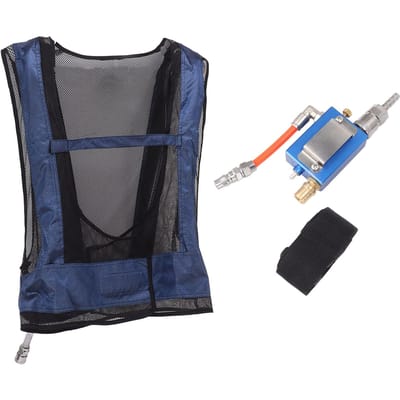 Gilet de Soudure en Acier Refroidissement par Air Comprimé Réglable Grand Confort Vortex Air Comprimé Soudure