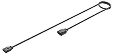 Verlengkabel voor LED-lampen - 120 cm, Uniseks, Zwart