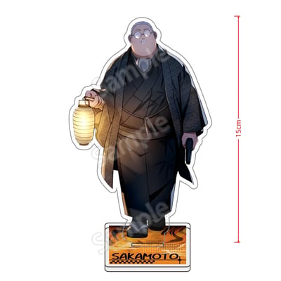 SAKAMOTO DAYS Acryl Standbeeld Model Plaat Sleutelhanger Set Shin Asakura Taro Sakamoto Anime Figuur Bureau Decoratie Collectie voor Fans 15 cm