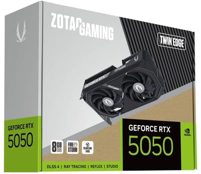 ZOTAC Twin Edge Serie - Grafische Kaart - 8GB GDDR6X - NVIDIA Ampere Architectuur - Actieve Koeling