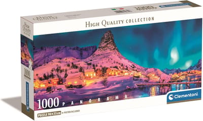 Clementoni - Puzzel - 1000 Stukjes - Panorama Nacht/Landschap - Puzzel Voor Volwassenen - High Quality Collection