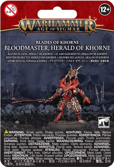 Blades of Khorne Bloodmaster, Herald of Khorne
