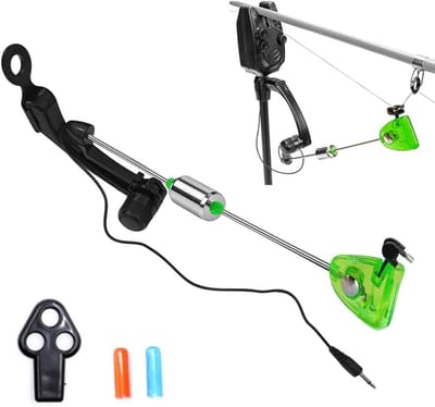 Swinger voor Karpervissen met Led-Alarm, Pendelbeetverklikker en Mini Swingindicator voor Vissersaccessoires