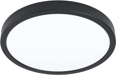 EGLO Fueva 5 Opbouwlamp - LED - Ø 29 cm - Zwart - Badkamer