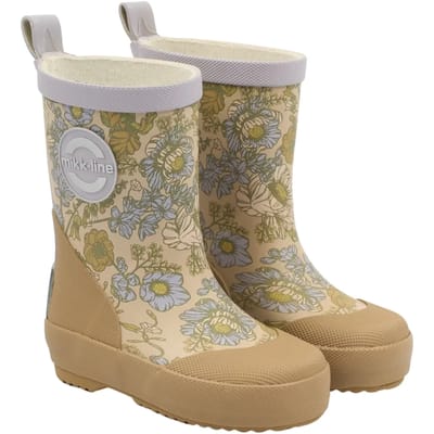Geprinte regenlaarzen voor baby's Mikk-Line