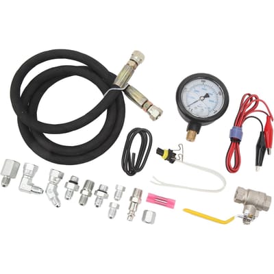 voor Hpop Testgereedschap Hogedruk Oliesysteem IPR Lucht Test Fitting Gereedschapskit Olielek Detector met Test black