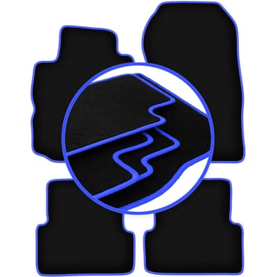 CARLUX-BLUE automatten voor: Renault Modus minivan (2004-2012)