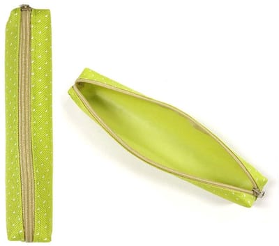 Allecto - Snoep Kleur Potlood Bag - Pen Houder - Slank en Minimalistisch - Groen - Reis Etui - Geschikt voor Kinderen en Volwassenen