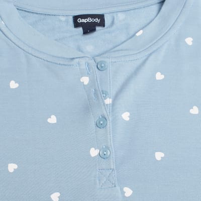 Pyjamatop 757179 dames met lange mouwen