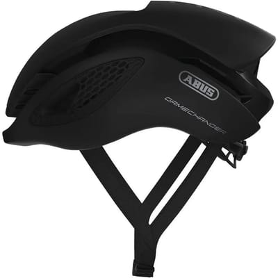 Fietshelm ABUS GAMECHANGER velvet black M - 52-58 cm - zwart - Geschikt voor gebruik op racefietsen - gravelbikes - 270 g
