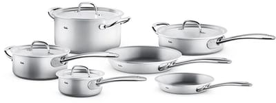 Fissler M5 pro-ply - 10 delig pannenset - Meerlagen Materiaal - Inductie Geschikt