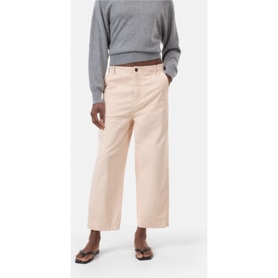Closed Rovea Dusty Rose Maat: W27L32 | Wijde Broeken Outlet | Dames | Beige