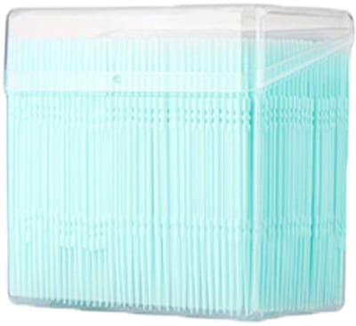 Dailygoods- Tandheelkundige Picks 1100 Stuks - Interdentale Borsteltjes - Voedingskwaliteit PP - Dubbelzijdig Ontwerp - Veiligheidswaarschuwing - Lichtgewicht en Draagbaar - Interdentale Borstels